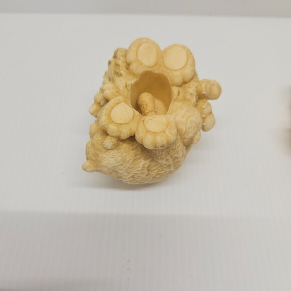 Friends of the Feather Box Enesco Karen Hahn 1987 Yupik Inuit Kids and Bears - Picture 7 of 7